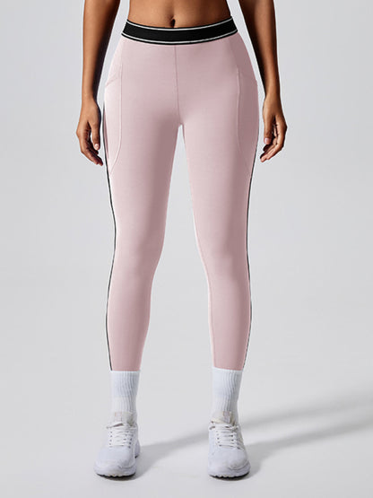 Women's Contrast color yoga pants