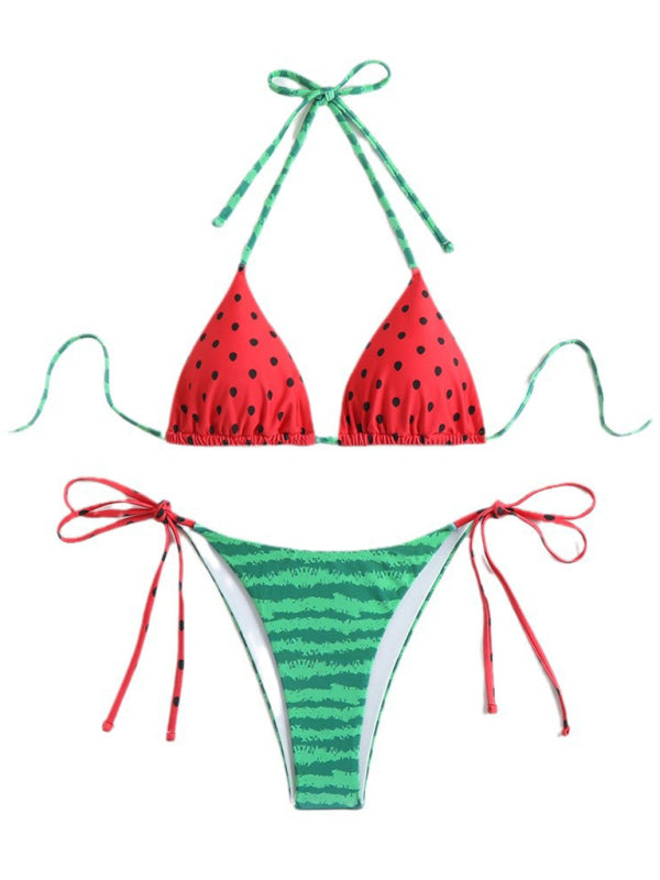 Women's Watermelon Print Bikini