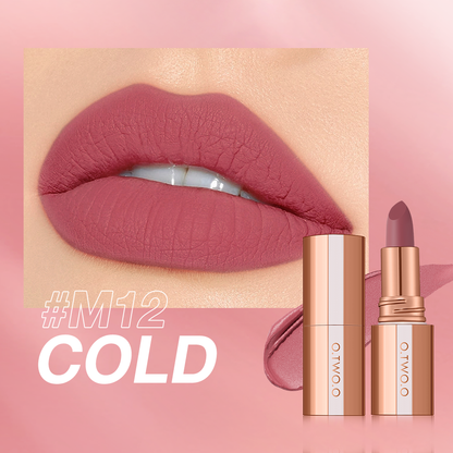 O.TWO.O INTENSE MISTY KISS LOCK COLOUR MATTE LIPSTICK 8 COLOURS