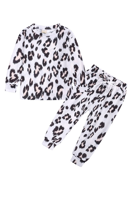 Children's Long Sleeve Cotton Print Pyjama Sets - FashionistaDeal