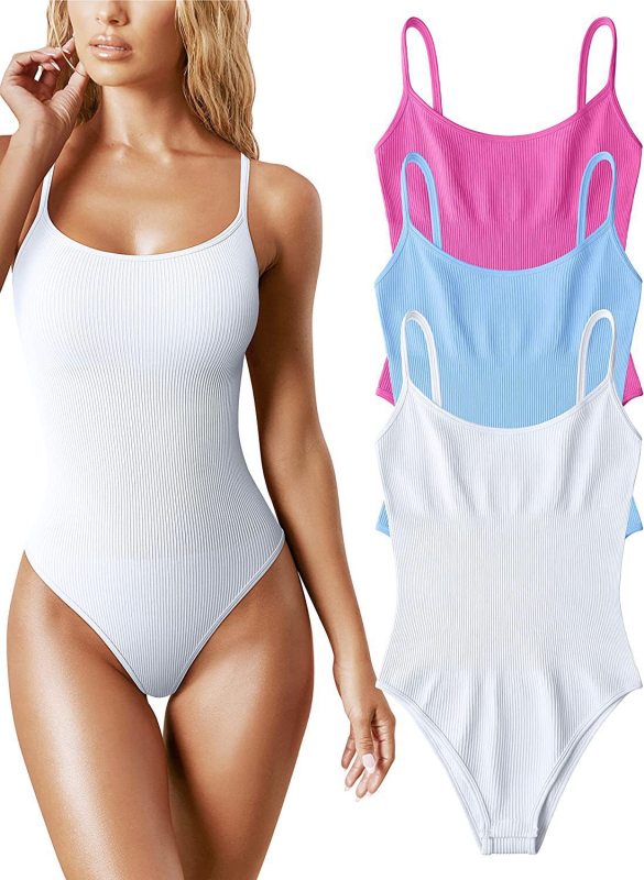 women's sexy Comfortable tank top bodysuit - FashionistaDeal