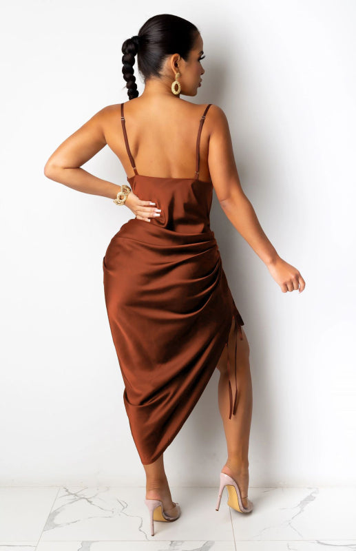 Halter Top, Halter Top, Sexy Long Dress - FashionistaDeal