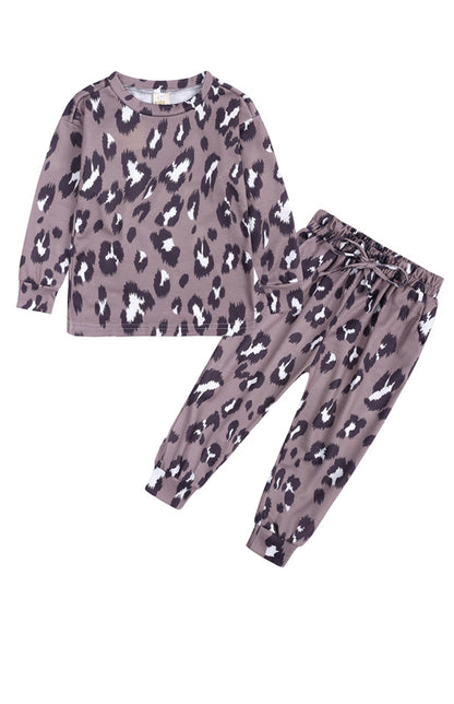 Children's Long Sleeve Cotton Print Pyjama Sets - FashionistaDeal