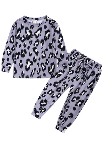 Children's Long Sleeve Cotton Print Pyjama Sets - FashionistaDeal