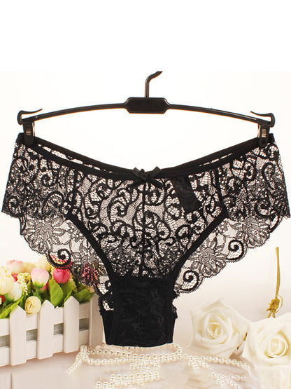 Women's Breathable Comfort Lace Briefs - FashionistaDeal