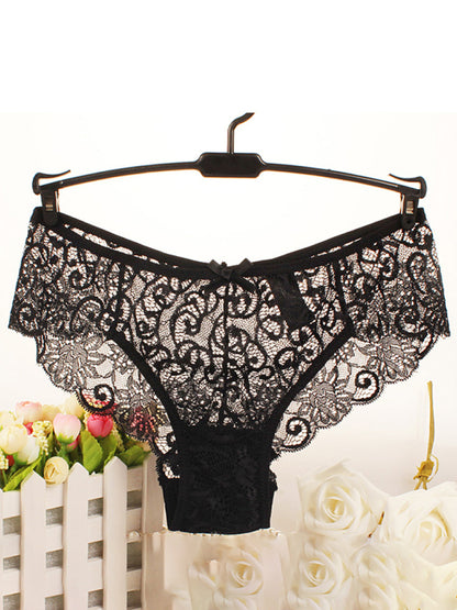 Women's Breathable Comfort Lace Briefs - FashionistaDeal