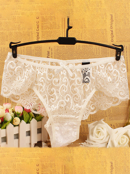 Women's Breathable Comfort Lace Briefs - FashionistaDeal