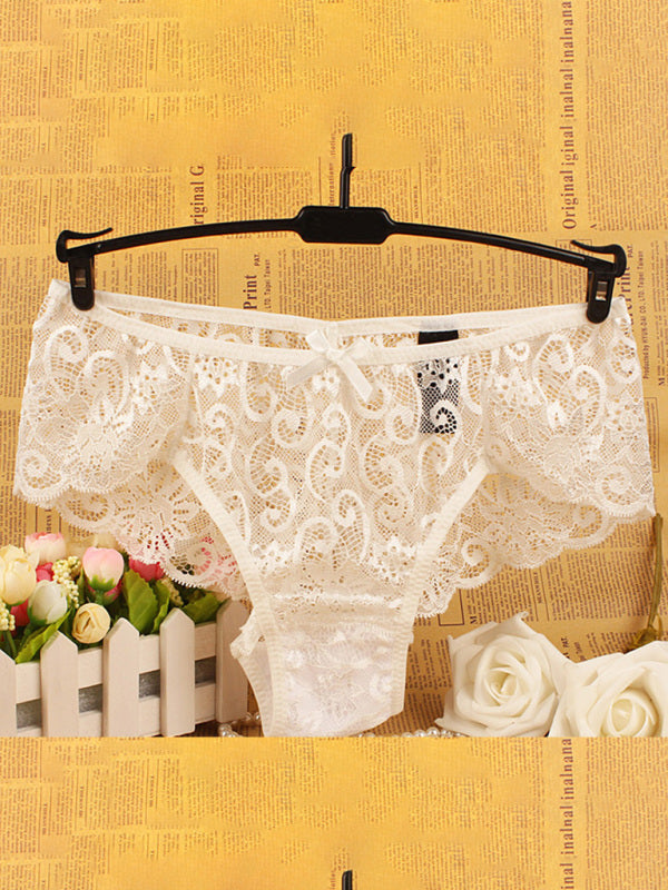 Women's Breathable Comfort Lace Briefs - FashionistaDeal