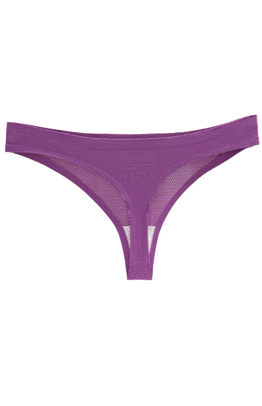 Women's Mesh Breathable Comfort Seamless Thongs - FashionistaDeal