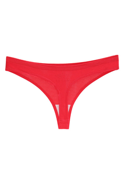 Women's Mesh Breathable Comfort Seamless Thongs - FashionistaDeal