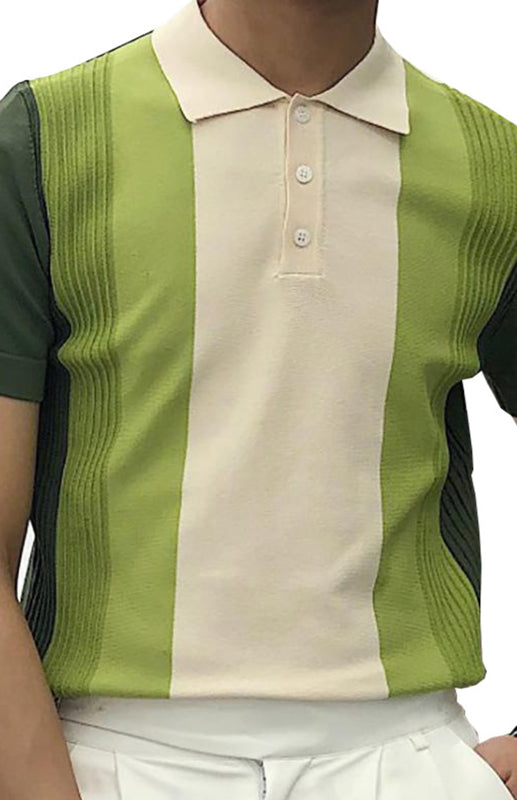 Men'S Lapel Short Sleeve Slim Polo Shirt T-Shirt - FashionistaDeal