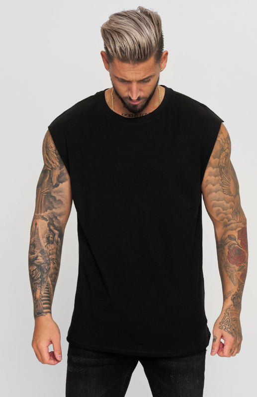 Men's Casual Summer Loose Sleeveless Tank Top - FashionistaDeal