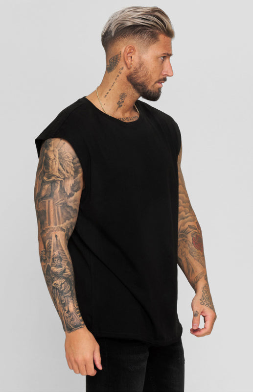 Men's Casual Summer Loose Sleeveless Tank Top - FashionistaDeal