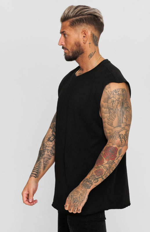 Men's Casual Summer Loose Sleeveless Tank Top - FashionistaDeal