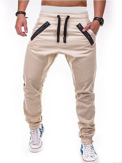 Men's Drawstring Waist Cargo Pants - FashionistaDeal