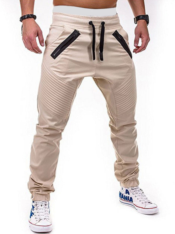 Men's Drawstring Waist Cargo Pants - FashionistaDeal