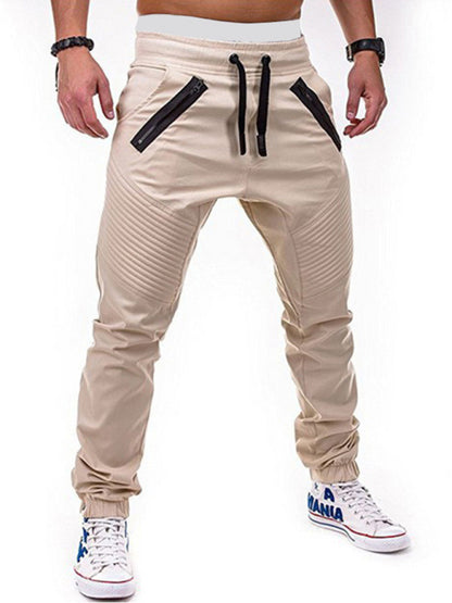 Men's Drawstring Waist Cargo Pants - FashionistaDeal