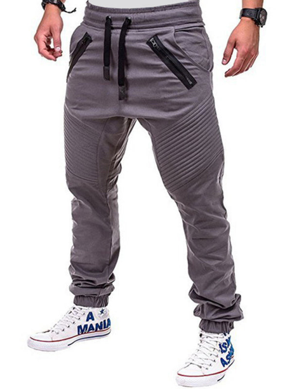 Men's Drawstring Waist Cargo Pants - FashionistaDeal