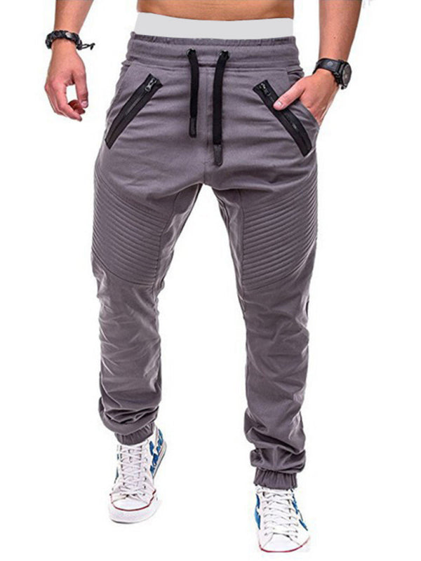 Men's Drawstring Waist Cargo Pants - FashionistaDeal