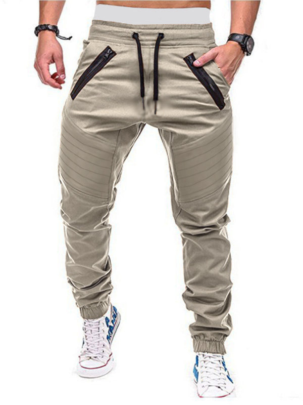 Men's Drawstring Waist Cargo Pants - FashionistaDeal