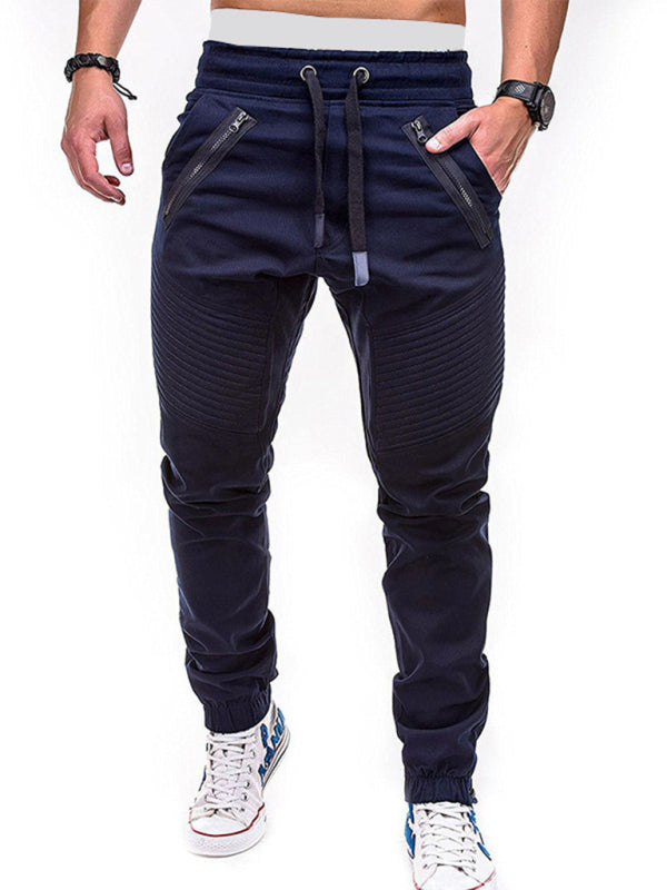 Men's Drawstring Waist Cargo Pants - FashionistaDeal