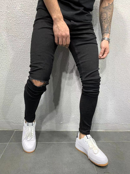 Men's Ripped Skinny Fit Jean - FashionistaDeal