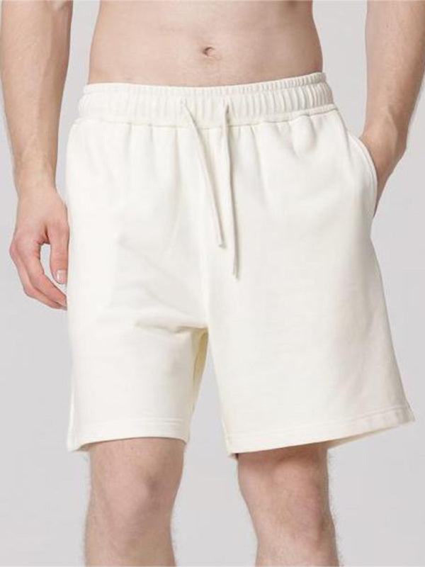 Men's solid color loose casual sports shorts - FashionistaDeal