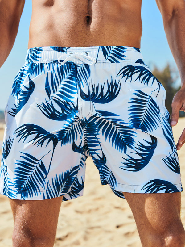 Men's Wonderland Floral Print Vacation Shorts - FashionistaDeal