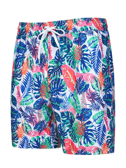 Men's Wonderland Floral Print Vacation Shorts - FashionistaDeal