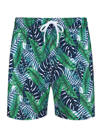 Men's Wonderland Floral Print Vacation Shorts - FashionistaDeal