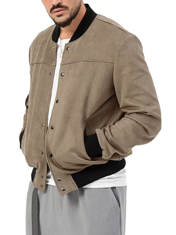 Men's new long sleeve casual cardigan jacket - FashionistaDeal