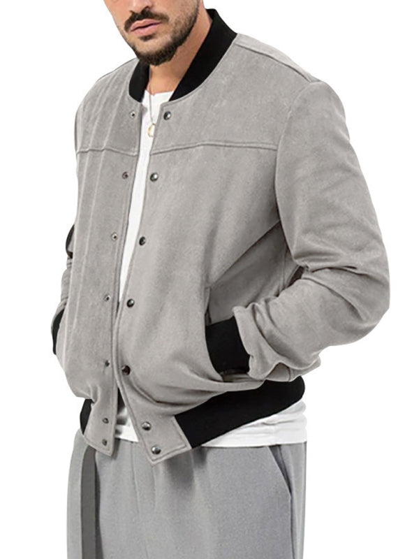 Men's new long sleeve casual cardigan jacket - FashionistaDeal