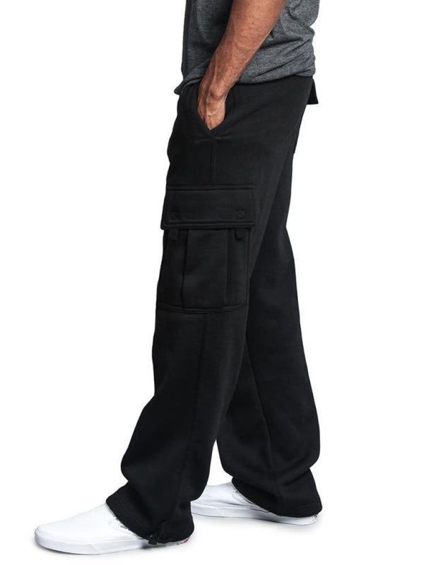 Men's retro casual leggings trousers, men's overalls - FashionistaDeal