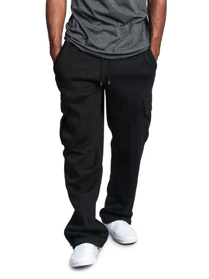 Men's retro casual leggings trousers, men's overalls - FashionistaDeal