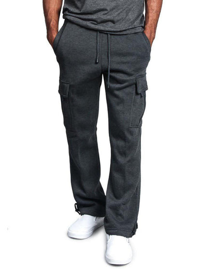 Men's retro casual leggings trousers, men's overalls - FashionistaDeal