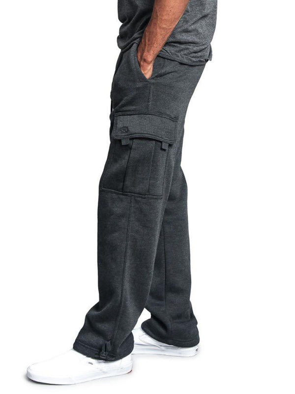 Men's retro casual leggings trousers, men's overalls - FashionistaDeal