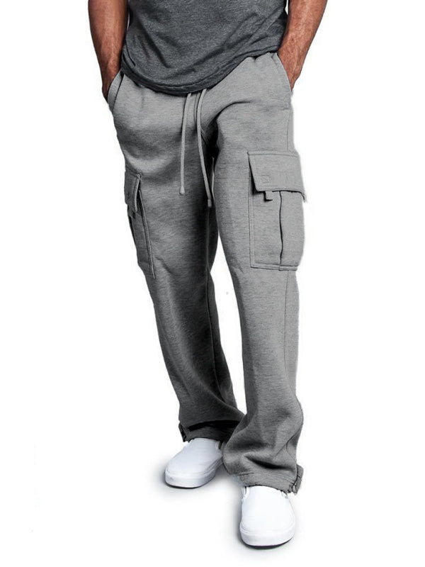 Men's retro casual leggings trousers, men's overalls - FashionistaDeal