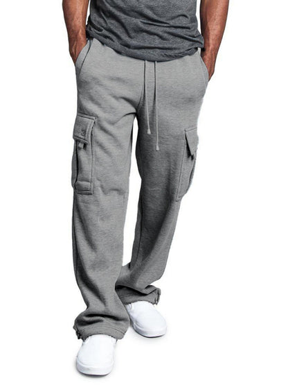 Men's retro casual leggings trousers, men's overalls - FashionistaDeal