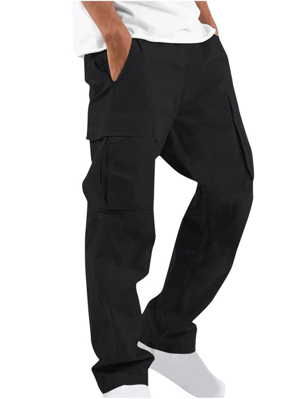 Men's loose school bag workwear casual trousers - FashionistaDeal