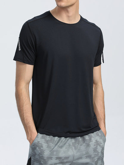 Men's loose, breathable and quick-drying sports t-shirt - FashionistaDeal