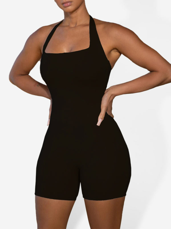 Women's Solid Color Free Style Romper - FashionistaDeal