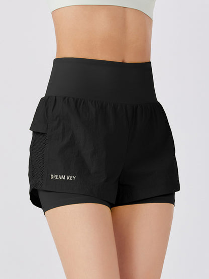 New loose casual breathable fitness yoga quick-drying culottes sports shorts - FashionistaDeal