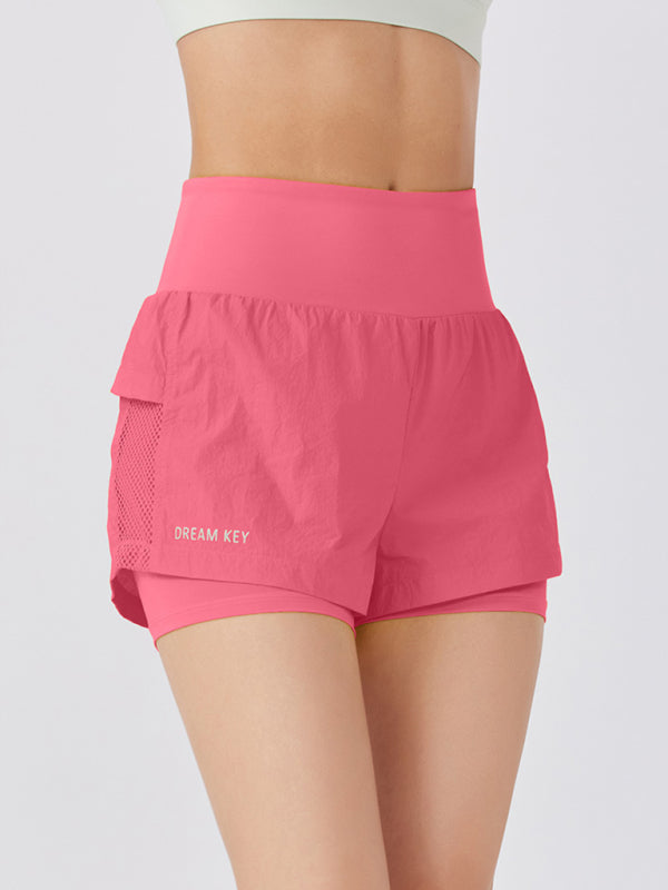 New loose casual breathable fitness yoga quick-drying culottes sports shorts - FashionistaDeal