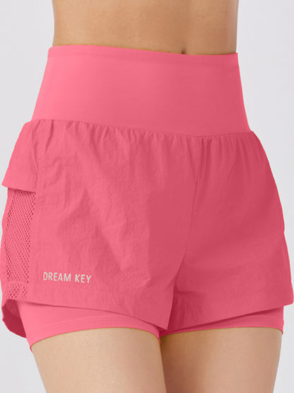 New loose casual breathable fitness yoga quick-drying culottes sports shorts - FashionistaDeal