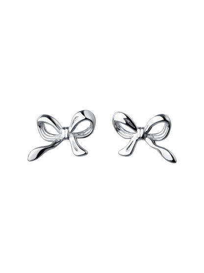 Retro bow earrings, elegant and high-end earrings, simple earrings for women - FashionistaDeal