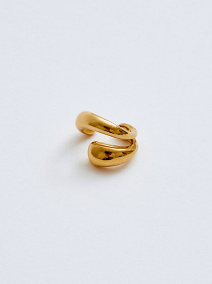 New double layer ear bone clip without piercing simple ear clip - FashionistaDeal