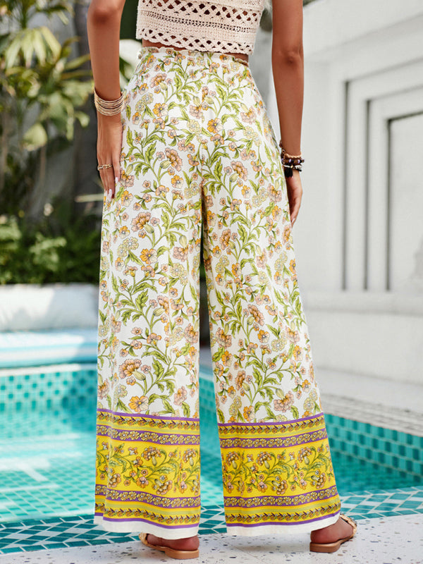 Women's New Style Casual Printed Trousers - FashionistaDeal