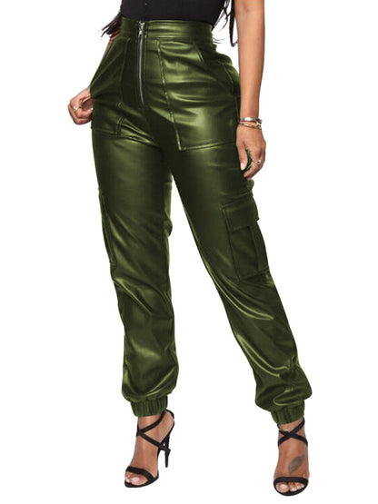 Women's Fashionable Multiple Pocket Cargo Pants - FashionistaDeal