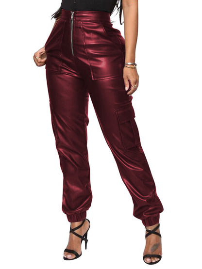 Women's Fashionable Multiple Pocket Cargo Pants - FashionistaDeal