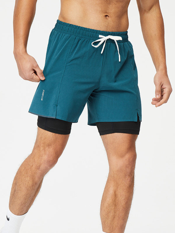 Men's breathable loose fit quick-drying training shorts - FashionistaDeal